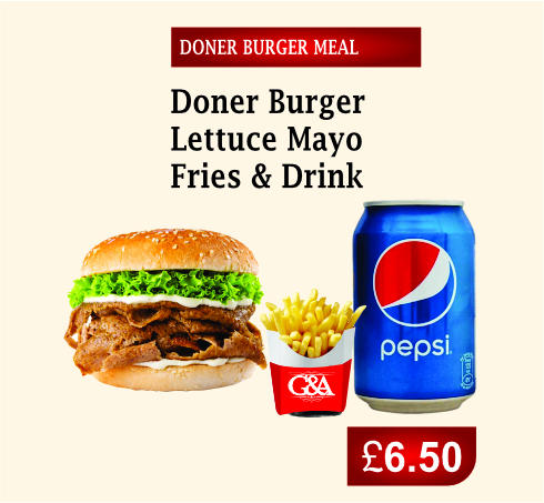Doner Burger Meal