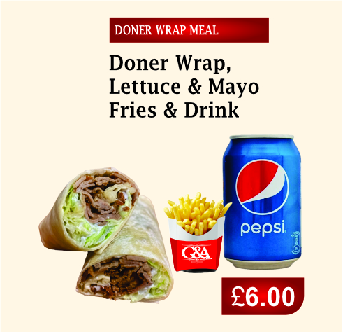 Doner Wrap Meal