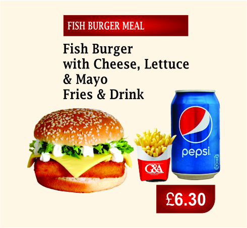 Fish Burger Meal