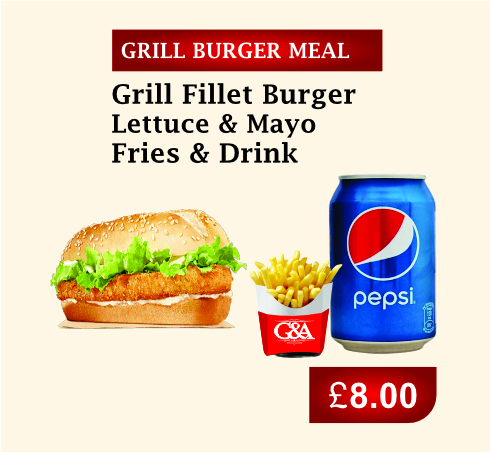 Grill Burger Meal