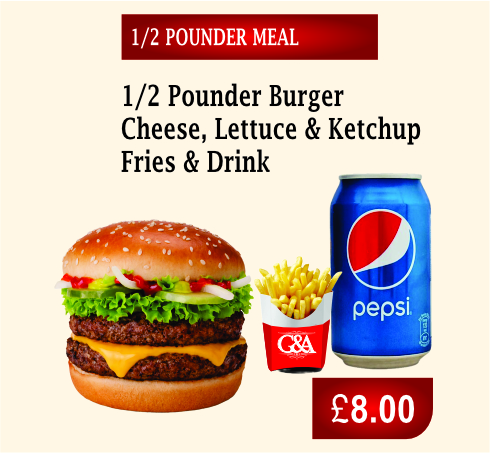 1/2 Pounder Meal