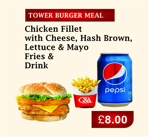 Tower Burger Meal