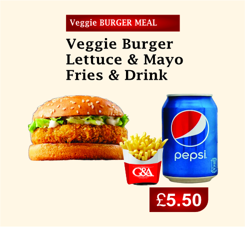 Veggie Burger Meal