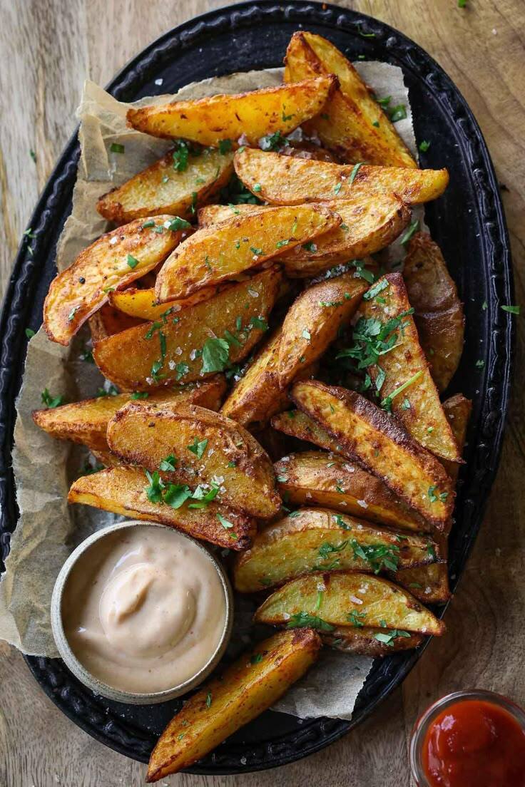Roasted Potato Wedges