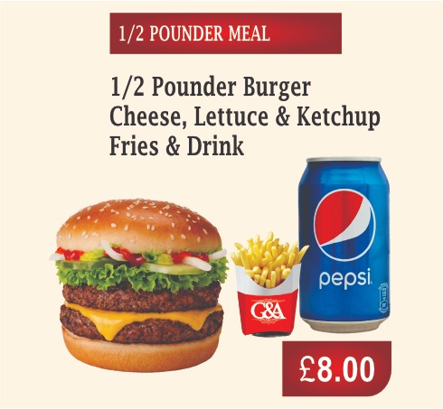 1/2 POUNDER MEAL