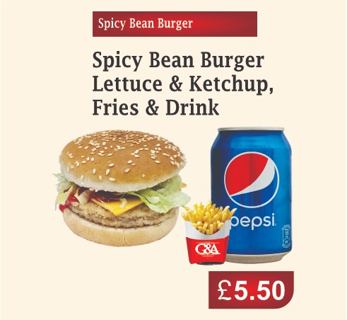 Spicy Bean Burger