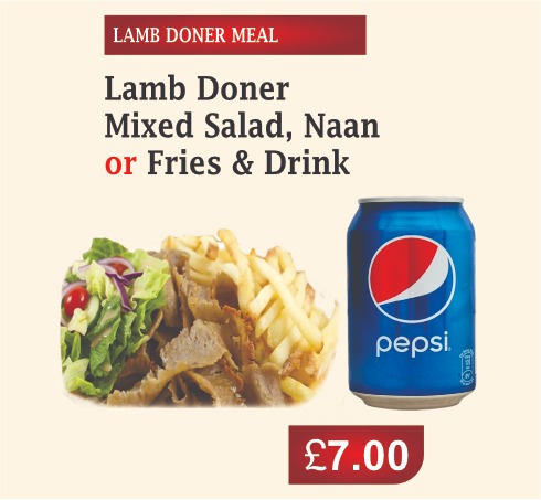 LAMB DONER MEAL