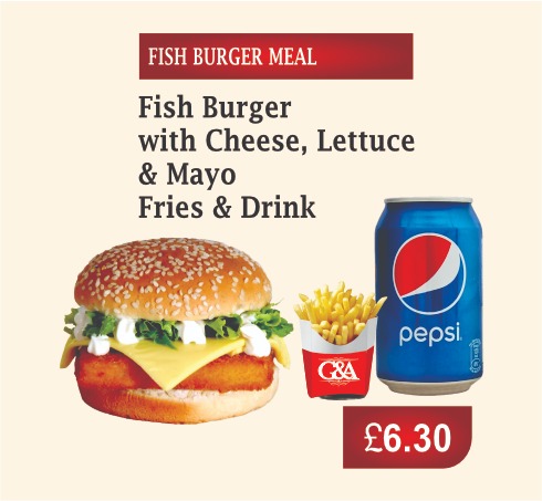 FISH BURGER MEAL